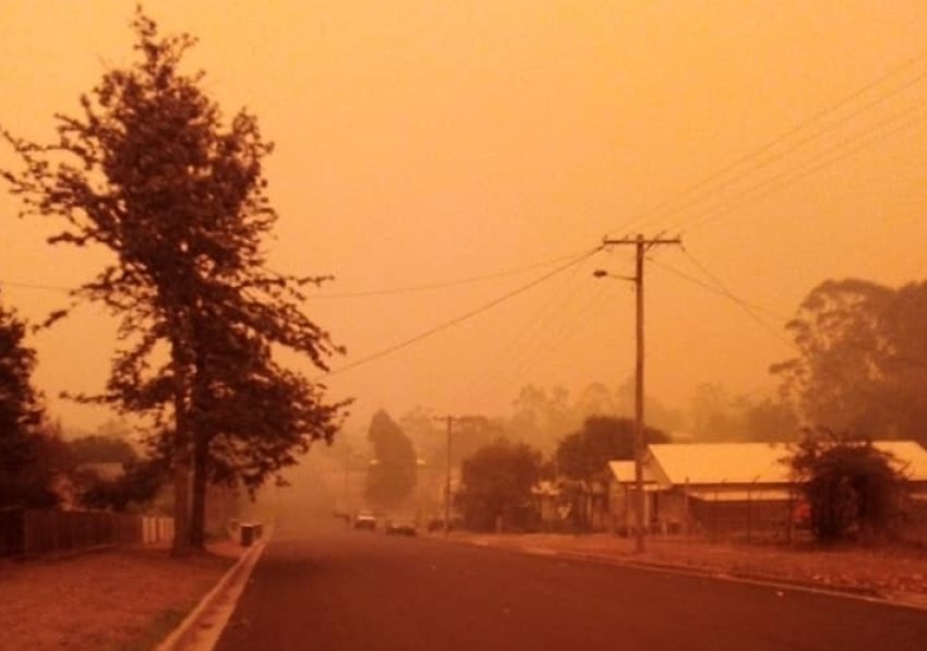 The small New South Wales town of Cobargo was devastated by bushfires around New Year's Day. 