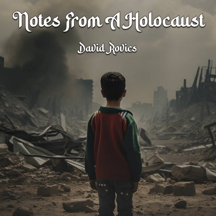 DAVID ROVICS - NOTES FROM A HOLOCAUST album sleeve