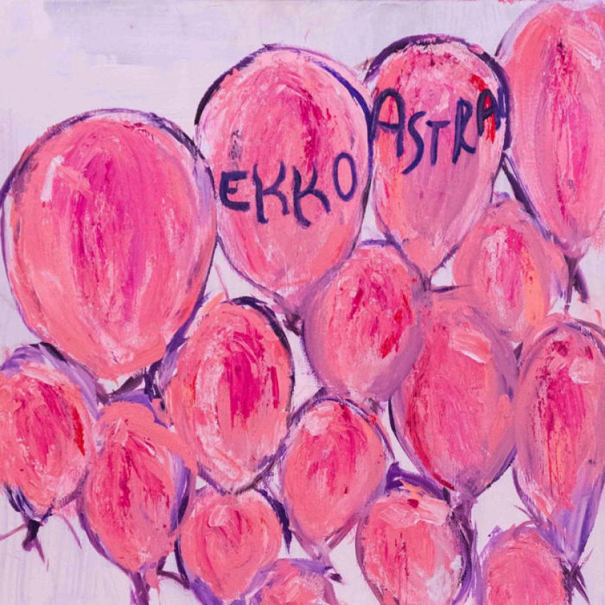 EKKO ASTRAL - PINK BALLOONS album sleeve