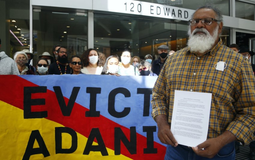 Wangan and Jagalingou evict Adani