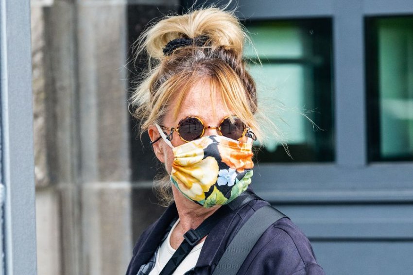 A woman wearing a face mask is seen in Berlin, capital of Germany, May 28, 2020. (Credit: Binh Truong | Xinhua)