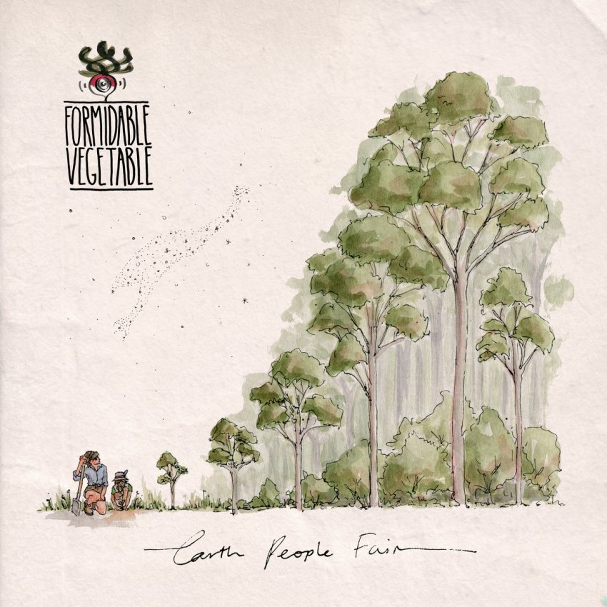 FORMIDABLE VEGETABLE - EARTH PEOPLE FAIR album artwork