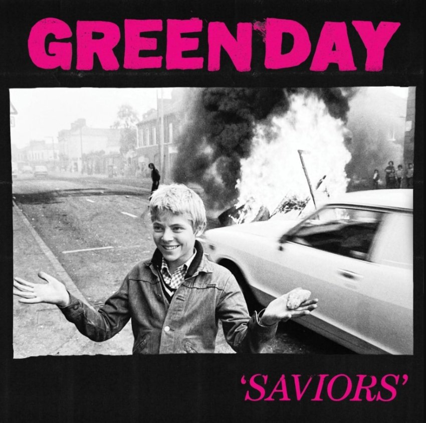 GREEN DAY - SAVIORS album sleeve