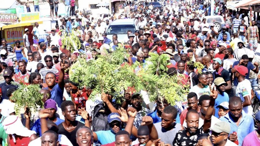 Haiti protesters against food insecurity and increasing poverty