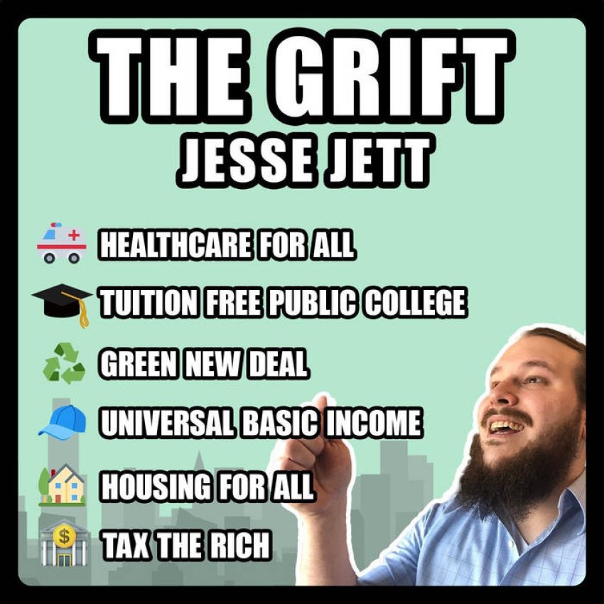 JESSE JETT - THE GRIFT album artwork