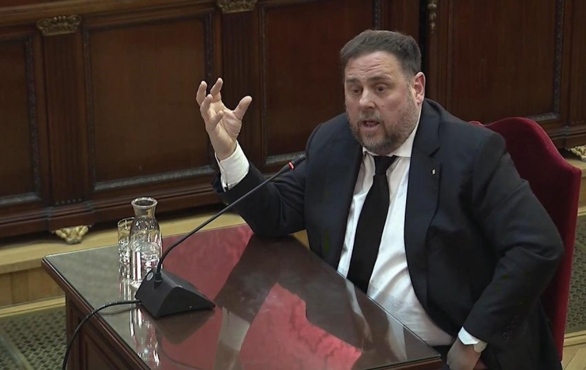 February 14: former vice-president and ERC leader Oriol Junqueras gives evidence