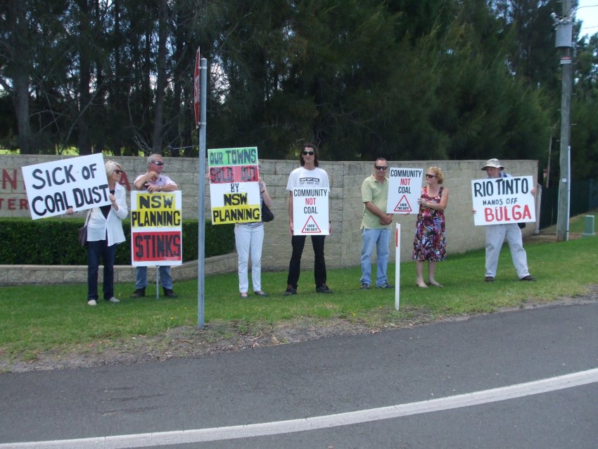 Lock The Gate protest