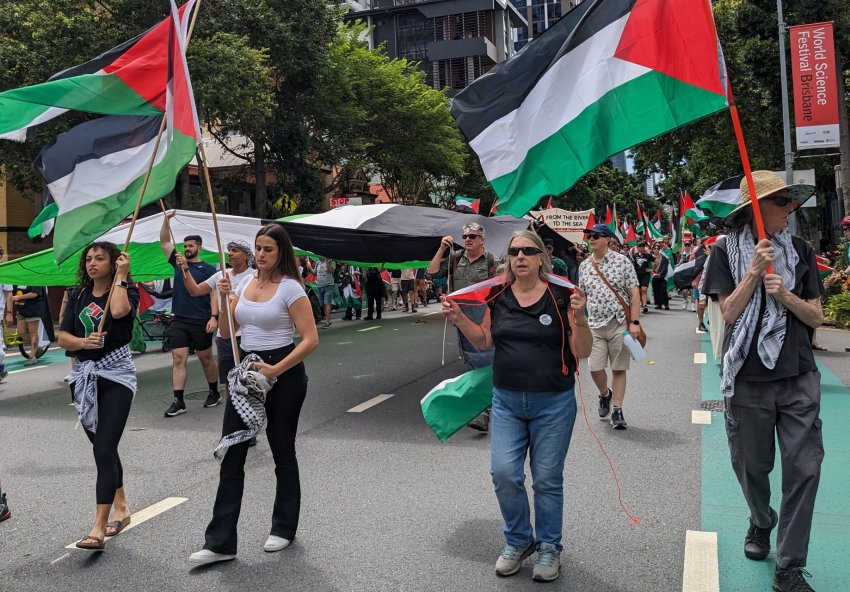 Marching for Palestine, March 9