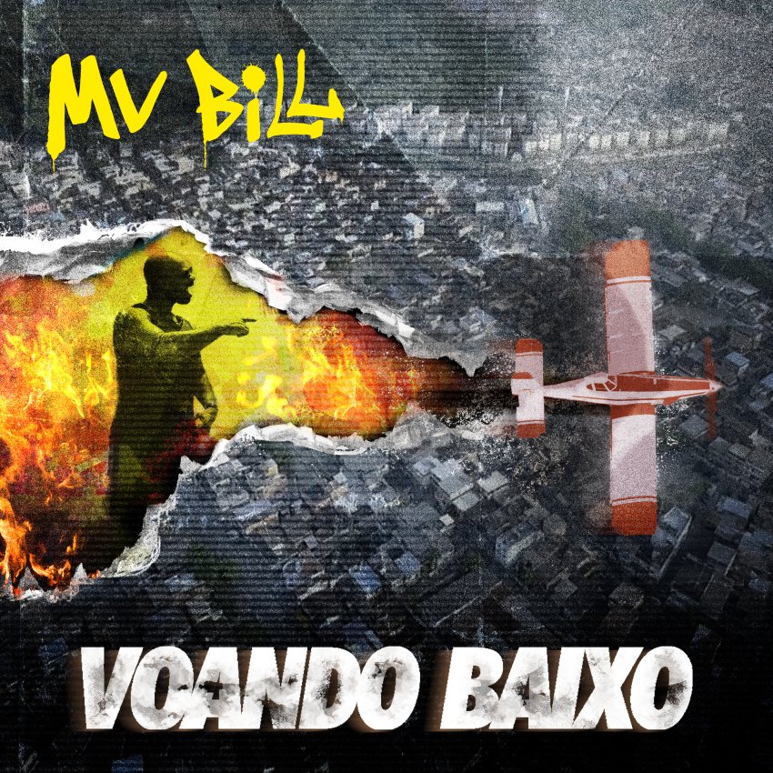MV BILL - VOANDO BAIXO ALBUM ARTWORK