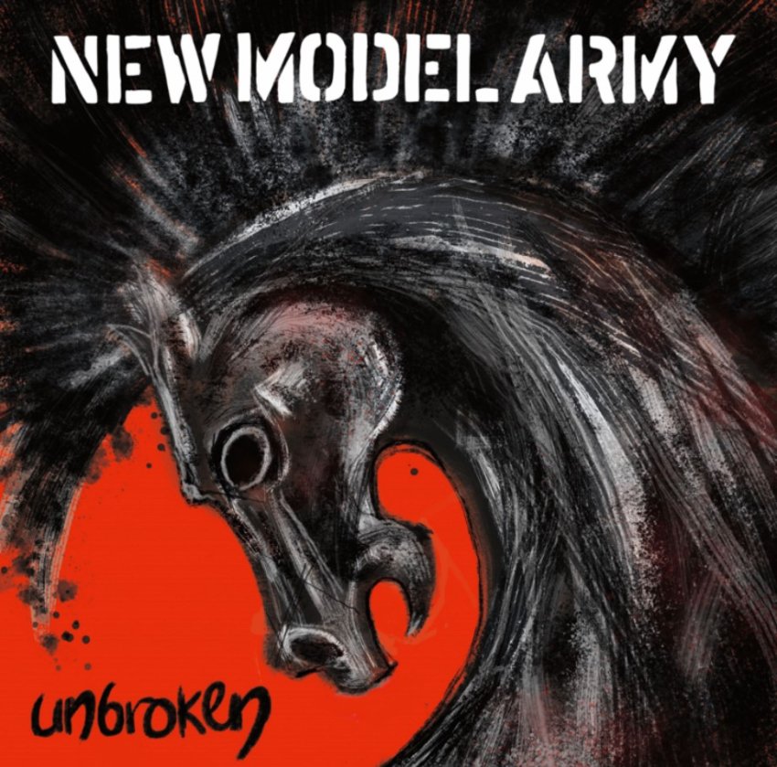NEW MODEL ARMY - UNBROKEN album sleeve
