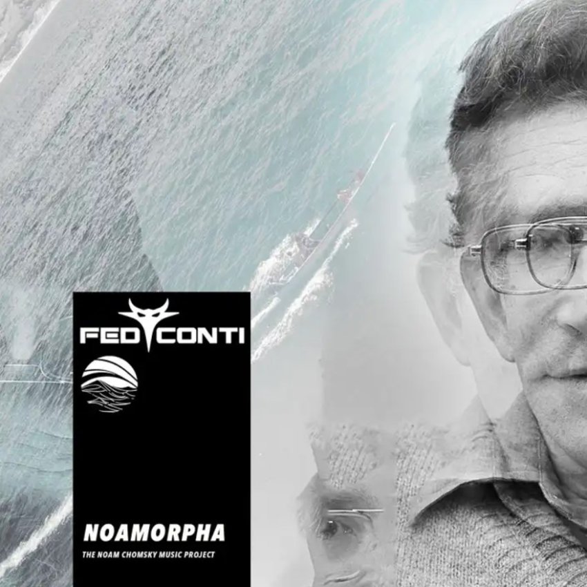 FED CONTI - NOAMORPHA (THE NOAM CHOMSKY MUSIC PROJECT) album cover