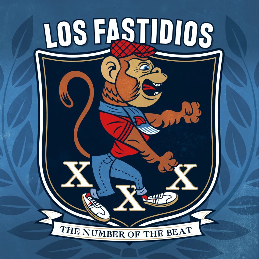 LOS FASTIDIOS - THE NUMBER OF THE BEAT album artwork