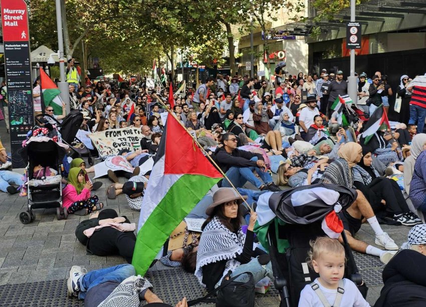 Perth rally for Palestine