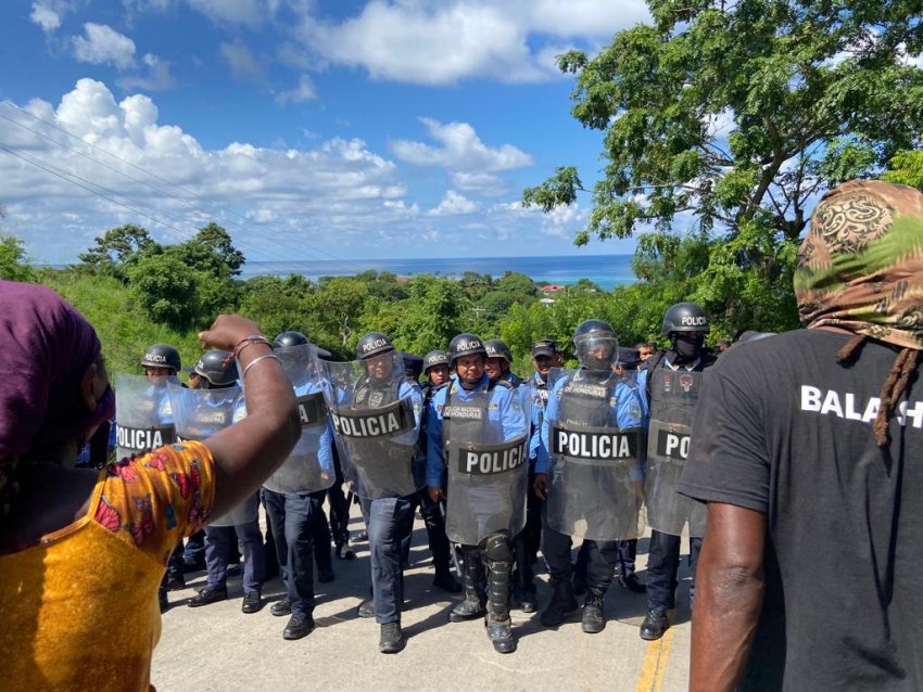 Police evict Punta Gorda residents