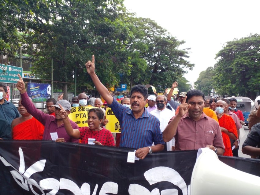 Sri Lanka protest August 2022