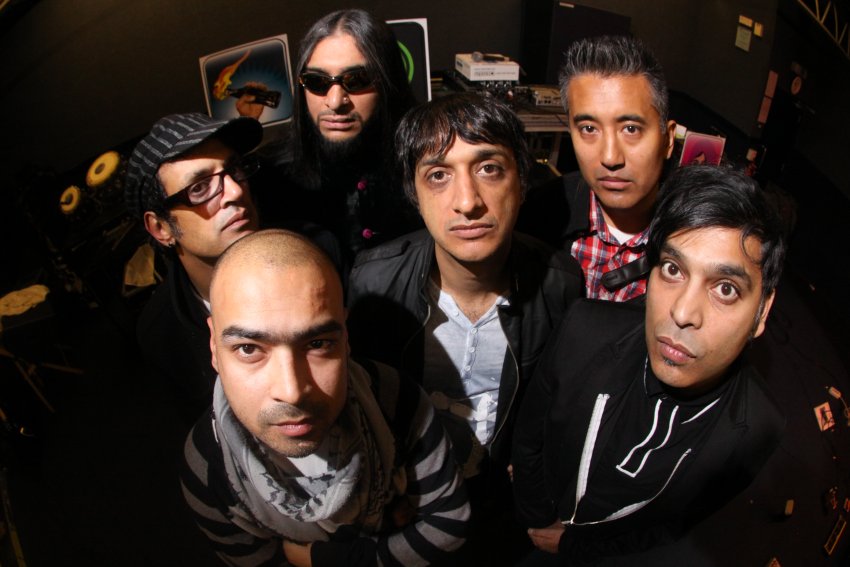 Asian Dub Foundation, with Chandrasonic, centre