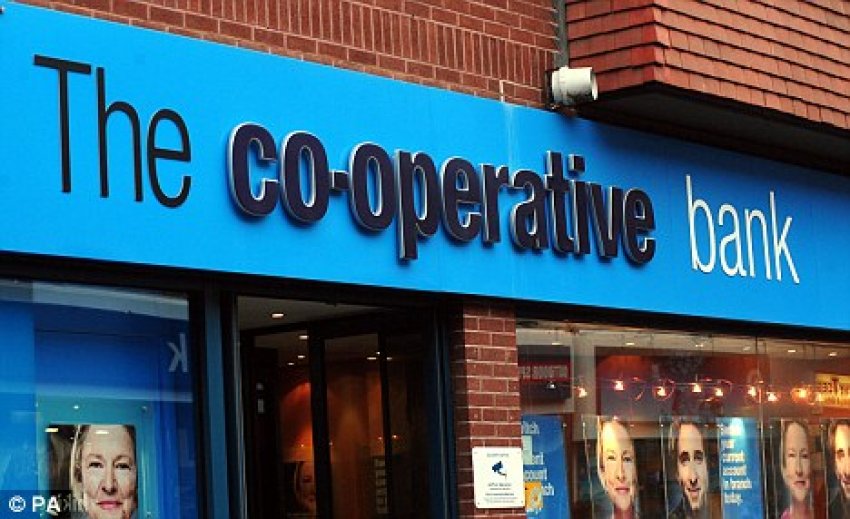 Branch of The Co-operative Bank, Britain.