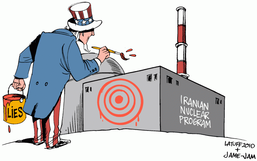 Cartoon by Carlos Latuff