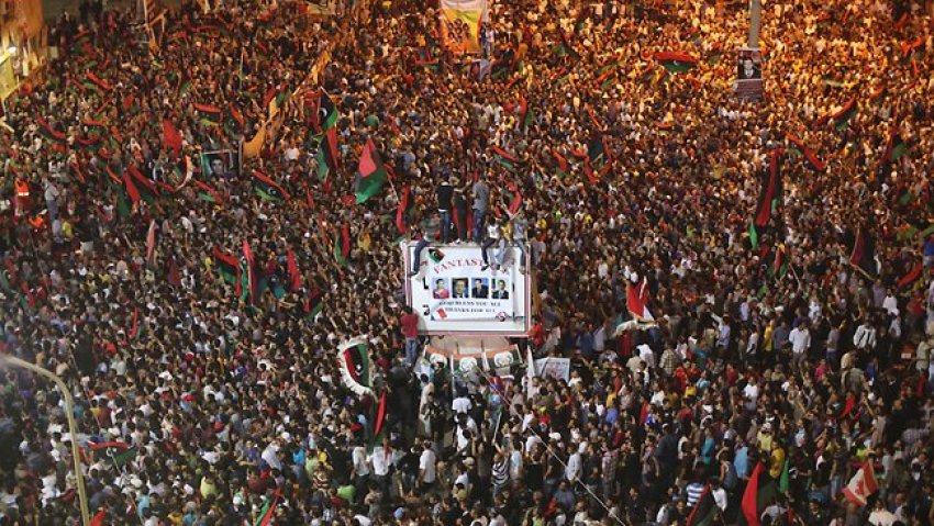 Libyans celebrate