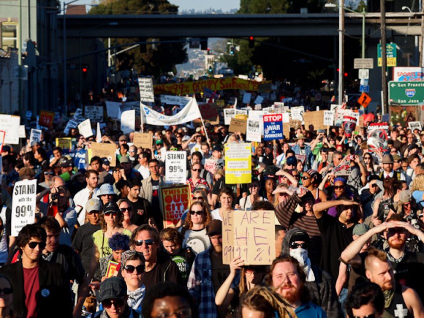 Occupy Oakland march