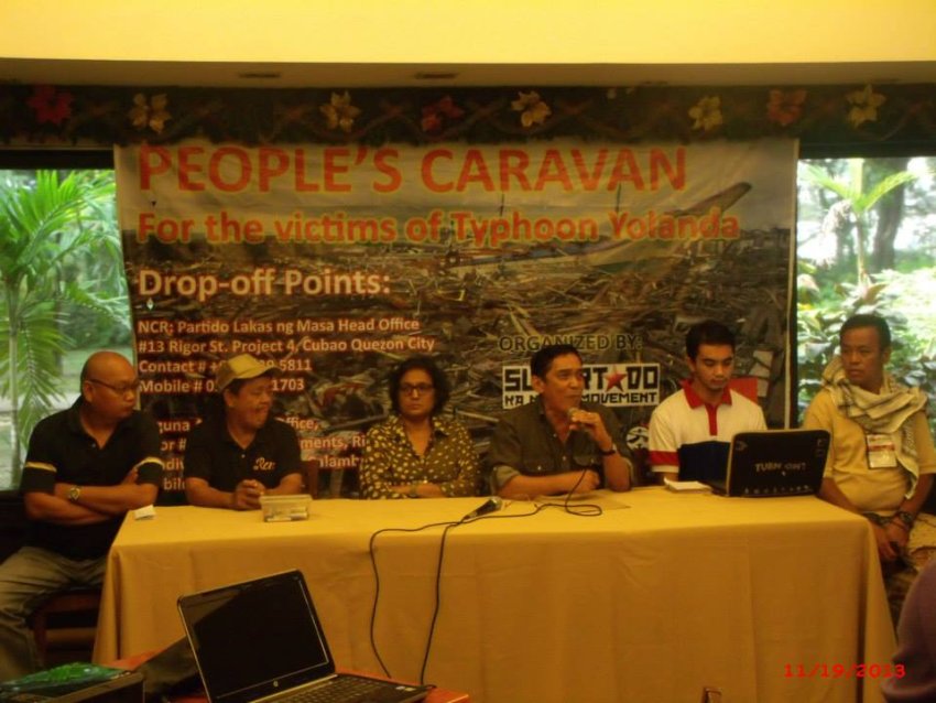 People's Caravan organisers