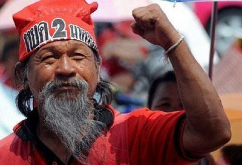 Red Shirt protester.