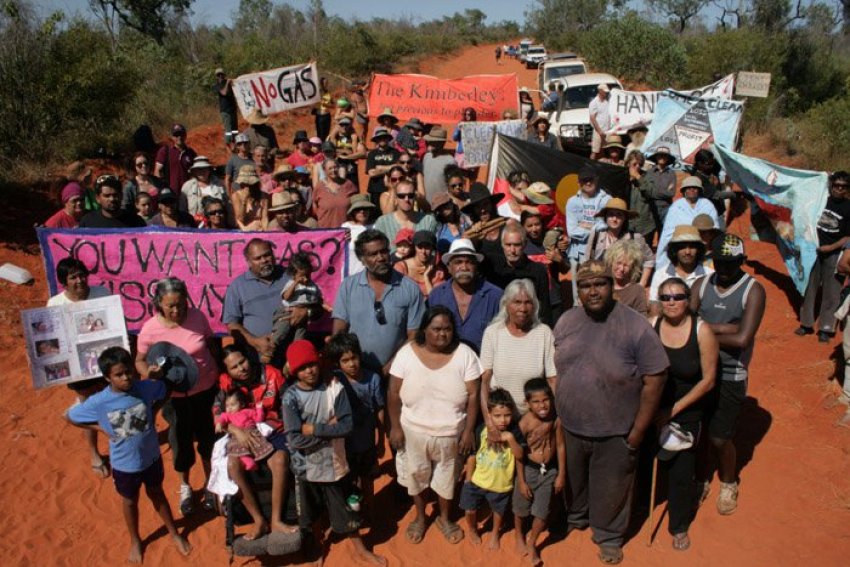 Save the Kimberley protest.