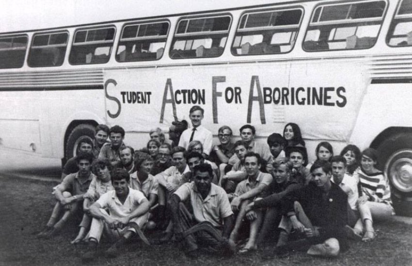 Student Action For Aborigines group photo
