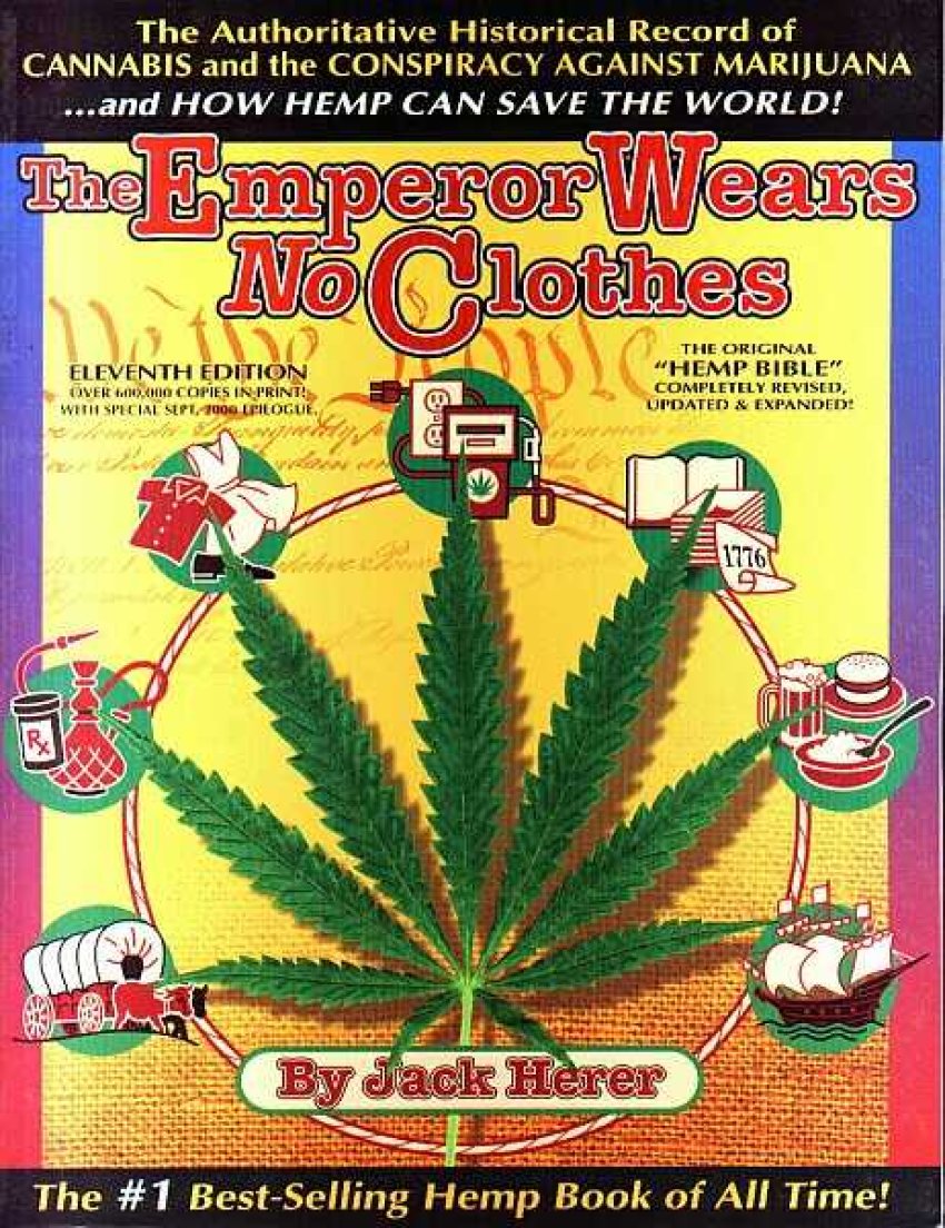 Book cover - The Emperor Wears No Clothes, Jack Herer