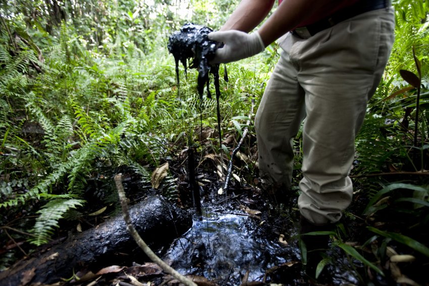 Toxic waste dumped in Amazon