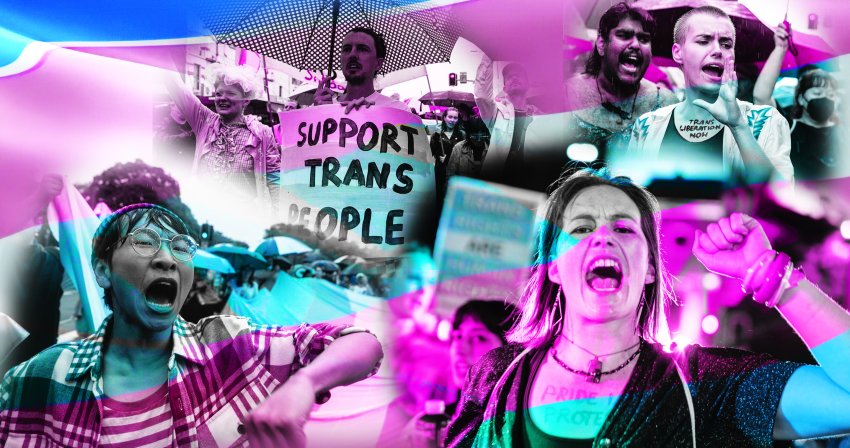 Thousands marched for trans day of visibility across the country