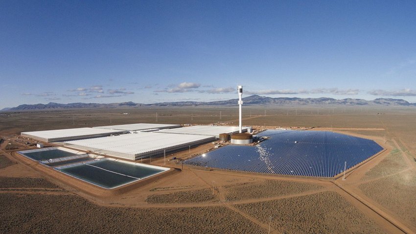 Port Augusta solar power plant in South Australia