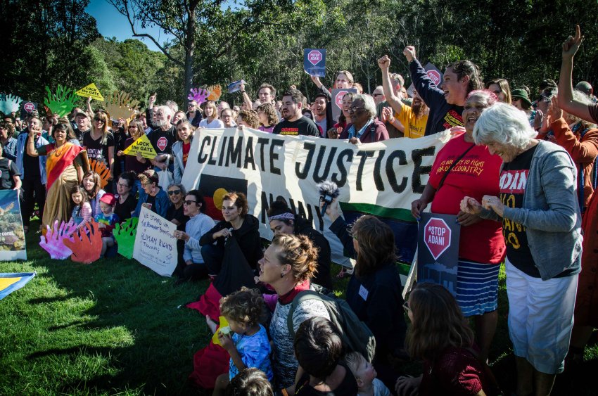 Participants at the 2018 Beyond Coal and Gas Jamboree