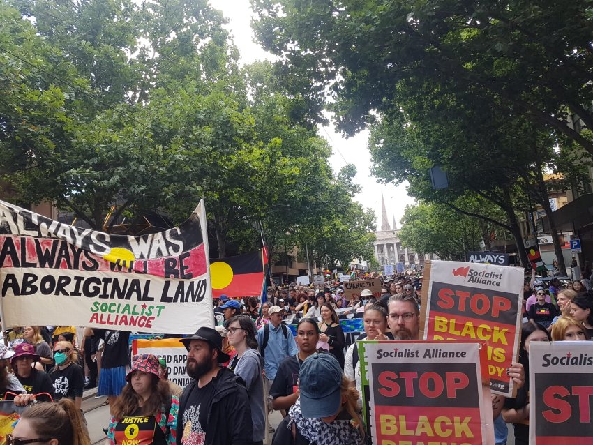 Always was, always will be Aboriginal land, Naarm/Melbourne