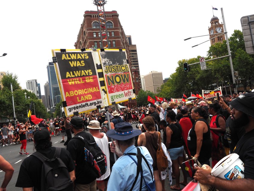 Always was, always will be Aboriginal land, Gadi/Sydney