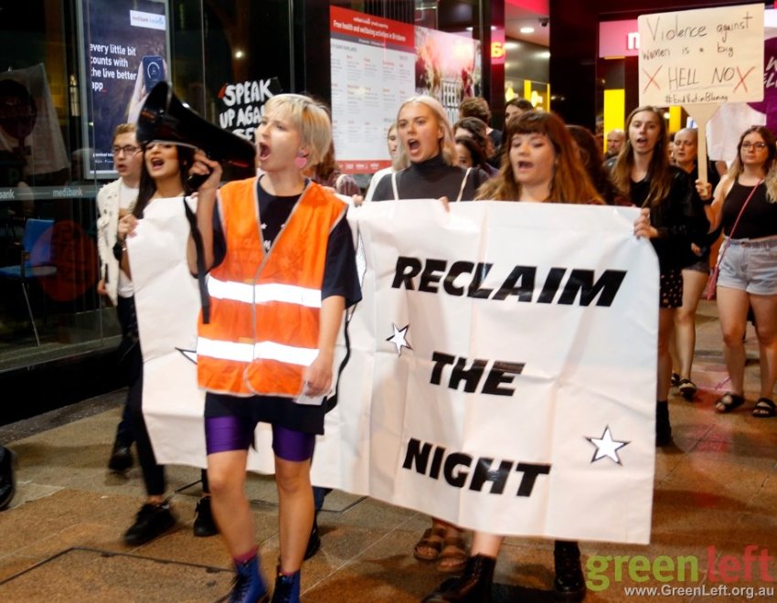 Reclaim the Night in Brisbane on October 25. Photo: Alex Bainbridge