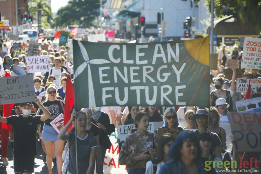 Clean Eneregy Future, Brisbane. Photo: Alex Bainbridge