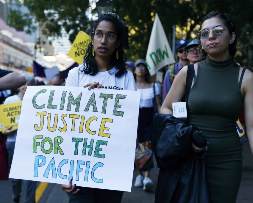 Climate justice for the Pacific