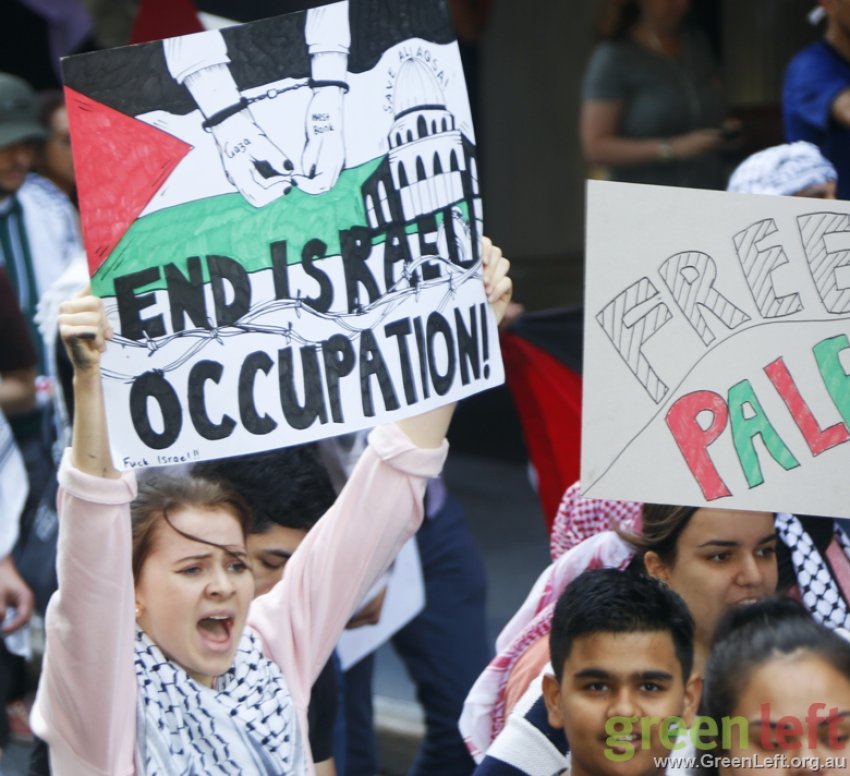 End Israeli occupation, Brisbane