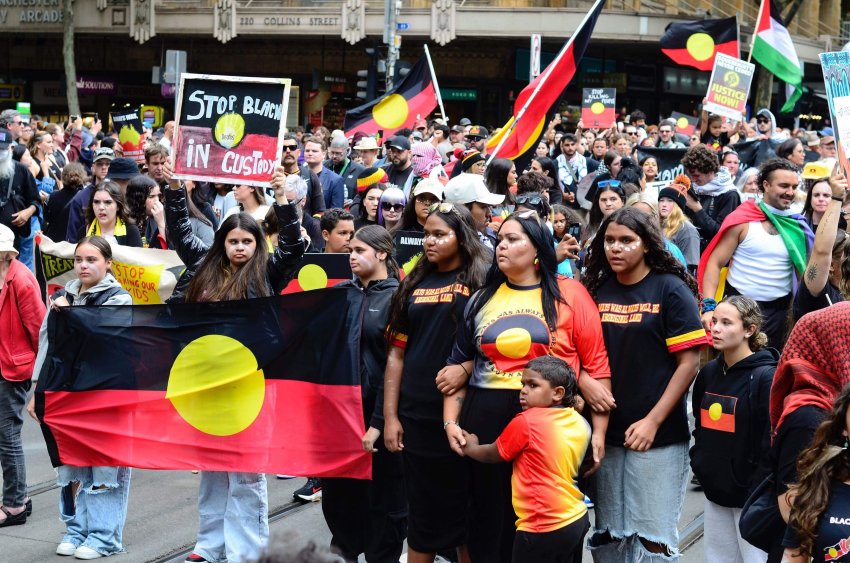 Invasion Day in Naarm/Melbourne