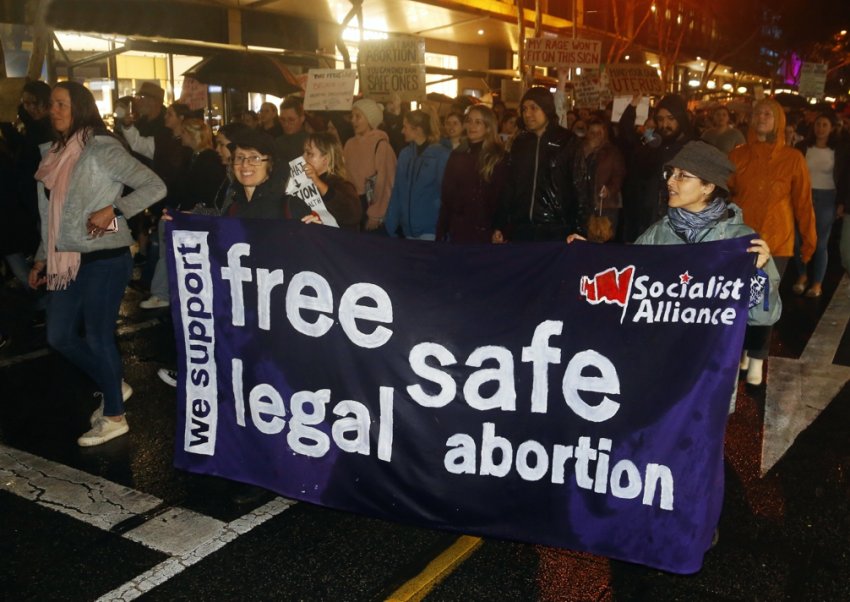 We support free, safe, legal abortion