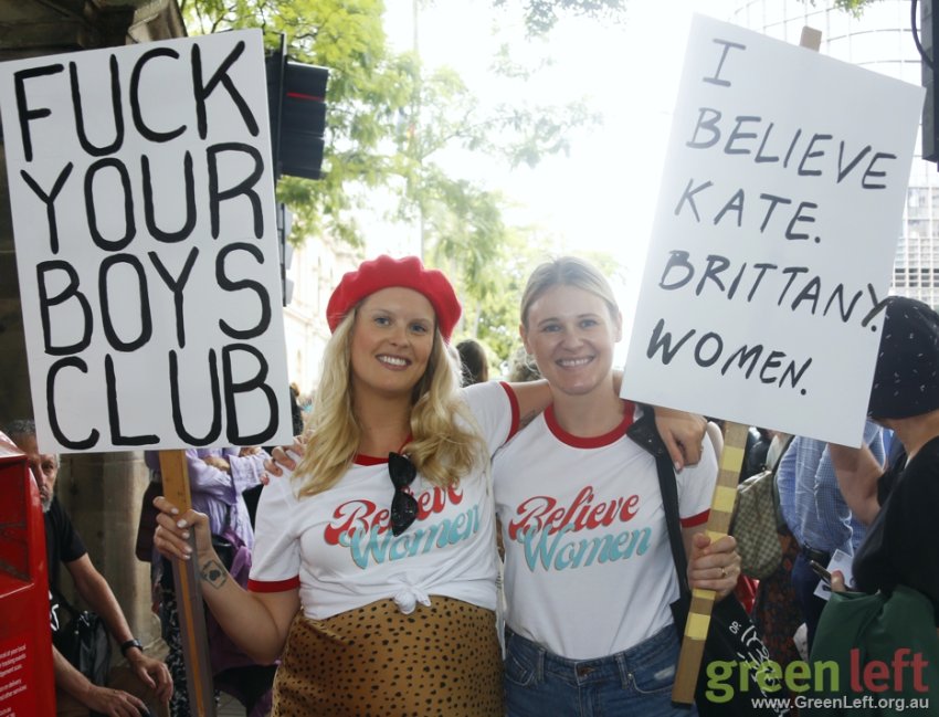 Fuck your boys club! Brisbane March4Justice