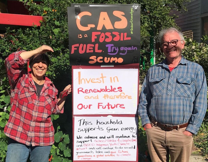 Gas is a fossil fuel! Photo: Fadi