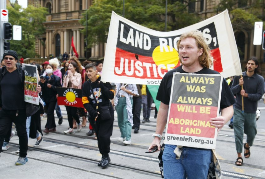 Always was, always will be Aboriginal land Always was, always will be Aboriginal land