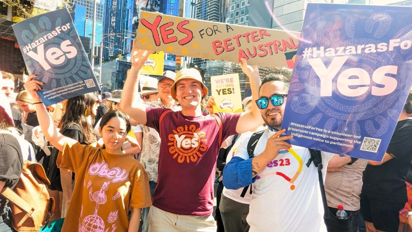 Yes for a better Australia, in Naarm/Melbourne