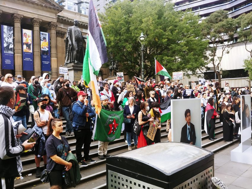 Protesters commemorate Nakba in Melbourne