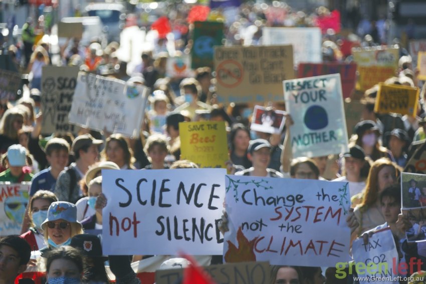 More science, less silence, Brisbane. Photo: Alex Bainbridge