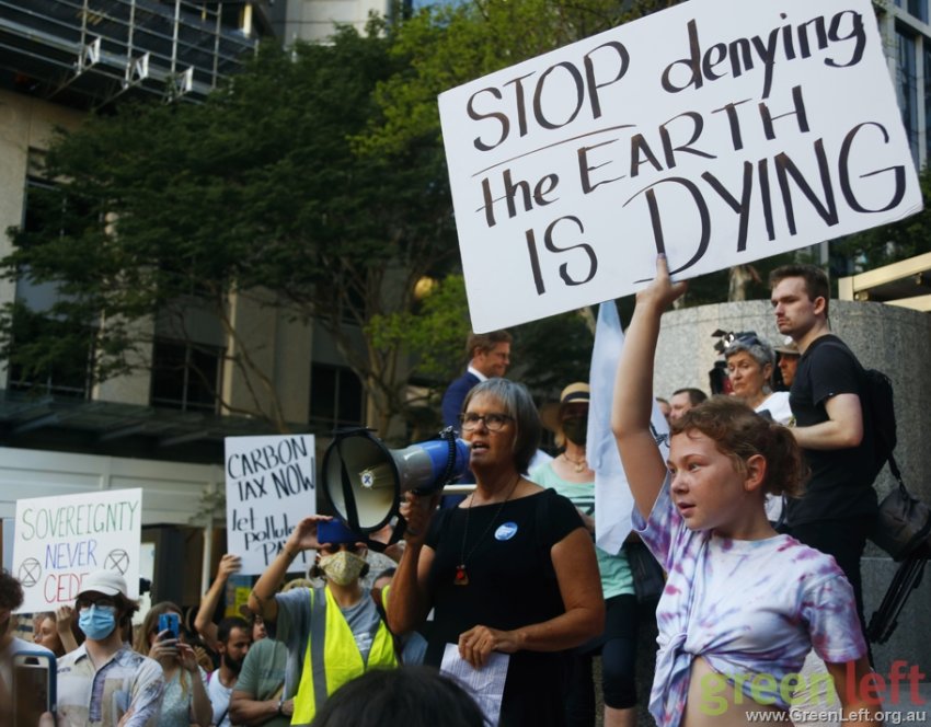 Stop denying the Earth is dying