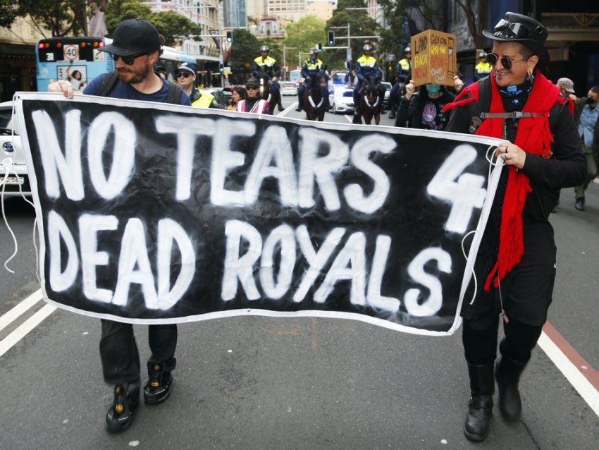 No tears for dead royals