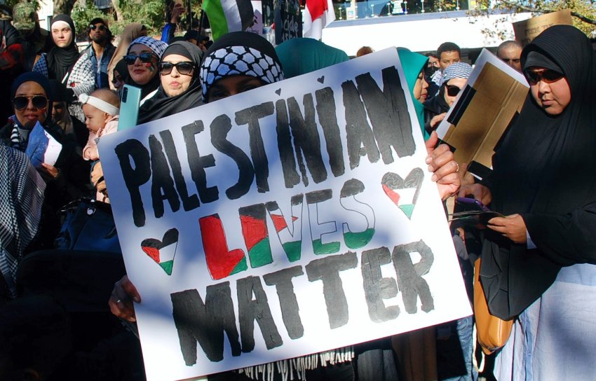Palestinian lives matter, Melbourne
